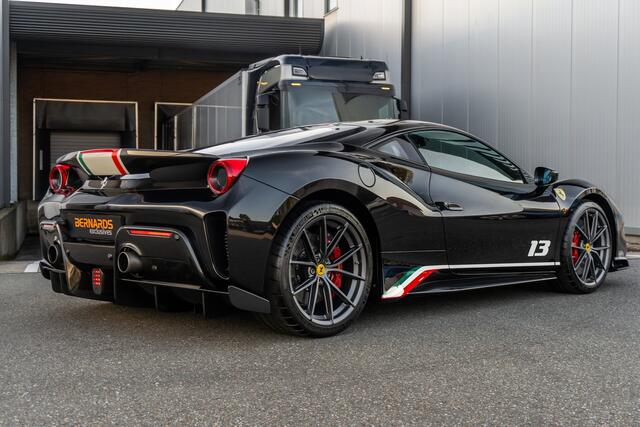 Ferrari 488 Pista Piloti - Nero Daytona - Tailor Made - Origineel NL