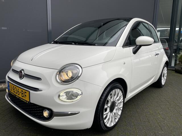 Fiat 500 1.0 Hybrid Star Mistlampen - Licht metalen velgen 16inch - parkeersensoren achter - Lederen stuurwiel - panoramadak - Cruise control - radio - navigatie - Airco - Bluetooth