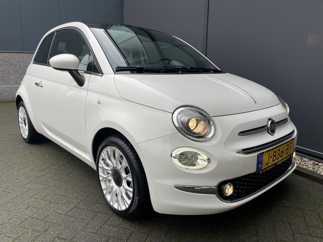 Fiat 500 1.0 Hybrid Star Mistlampen - Licht metalen velgen 16inch - parkeersensoren achter - Lederen stuurwiel - panoramadak - Cruise control - radio - navigatie - Airco - Bluetooth