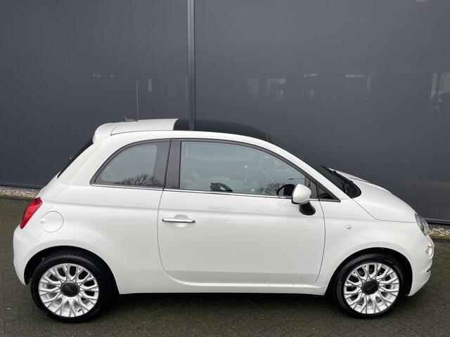Fiat 500 1.0 Hybrid Star Mistlampen - Licht metalen velgen 16inch - parkeersensoren achter - Lederen stuurwiel - panoramadak - Cruise control - radio - navigatie - Airco - Bluetooth