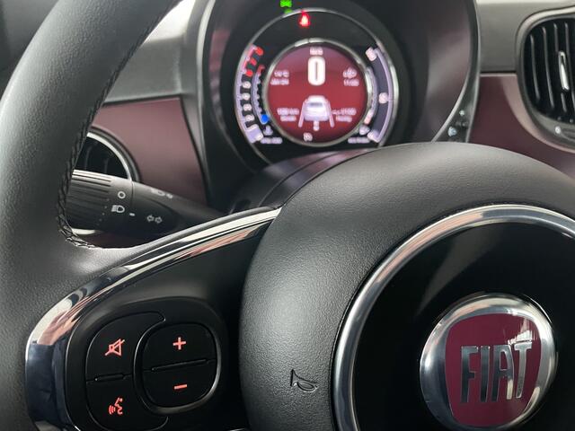 Fiat 500 1.0 Hybrid Star Mistlampen - Licht metalen velgen 16inch - parkeersensoren achter - Lederen stuurwiel - panoramadak - Cruise control - radio - navigatie - Airco - Bluetooth