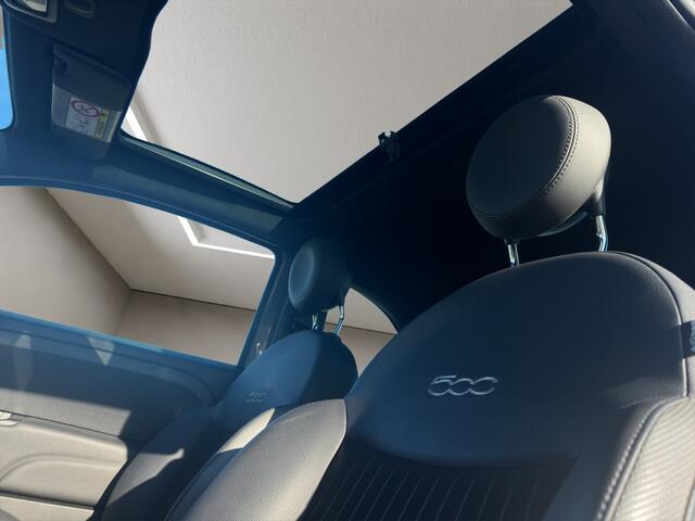 Fiat 500 1.0 Hybrid Sport 2020 GRIJS | Leder | Panoramadak | Displ