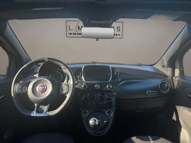 Fiat 500 1.0 Hybrid Sport 2020 GRIJS | Leder | Panoramadak | Displ