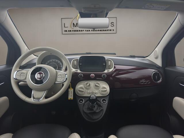 Fiat 500 1.0 Hybrid Dolcevita 2021 BORDEAUX | Apple CarPlay | Panoramadak