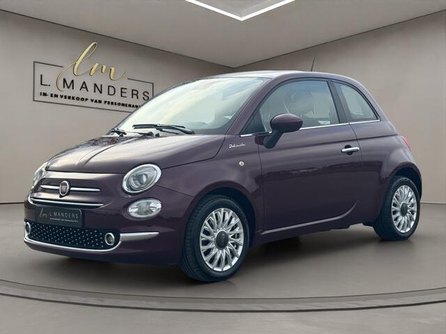 Fiat 500 1.0 Hybrid Dolcevita 2021 BORDEAUX | Apple CarPlay | Panoramadak