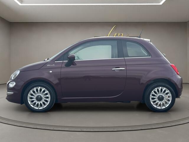 Fiat 500 1.0 Hybrid Dolcevita 2021 BORDEAUX | Apple CarPlay | Panoramadak
