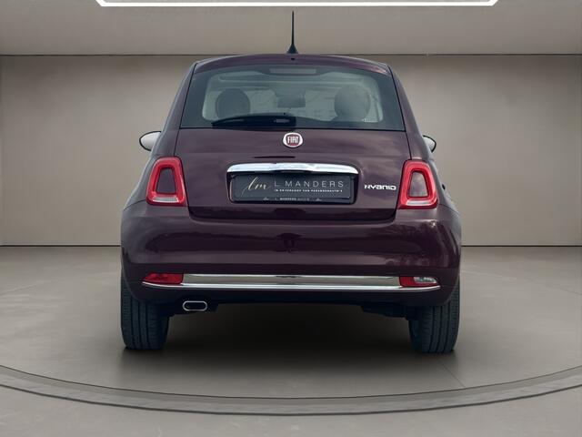 Fiat 500 1.0 Hybrid Dolcevita 2021 BORDEAUX | Apple CarPlay | Panoramadak