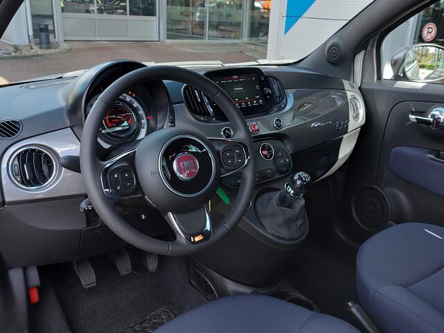 Fiat 500 1.0 Hybrid 69pk Club Pack Tech & Comfort | Apple Carplay + Android Auto | Clima | Cruise | Bluetooth Carkit+Streaming | Pdc | Licht+Regensensor | Mistlampen
