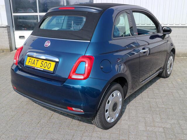 Fiat 500 1.2 Popstar Petrol blauw