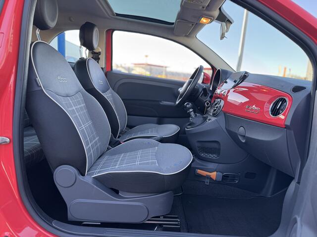 Fiat 500 0.9 TwinAir Turbo Lounge |PANO|NAV|CRUISE|AIRCO|LM VELGEN 15"