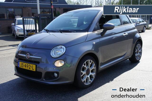 Fiat 500 0.9 TWINAIR TURBO 500S ARCO/LEDER-STOF/16INCH LICHTMETAAL PERFEC