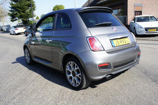 Fiat 500 0.9 TWINAIR TURBO 500S ARCO/LEDER-STOF/16INCH LICHTMETAAL PERFEC