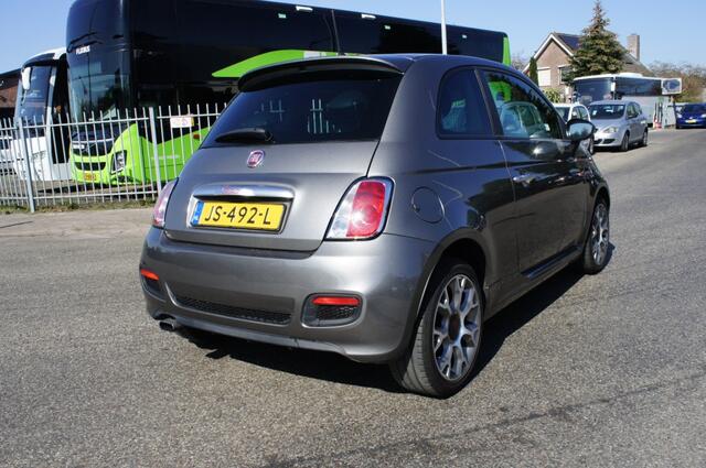 Fiat 500 0.9 TWINAIR TURBO 500S ARCO/LEDER-STOF/16INCH LICHTMETAAL PERFEC