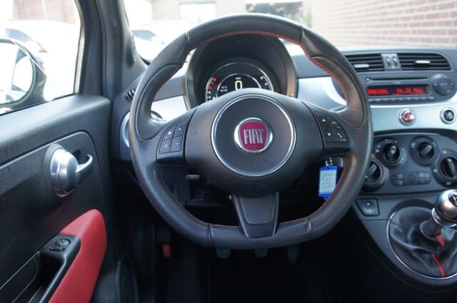 Fiat 500 0.9 TWINAIR TURBO 500S ARCO/LEDER-STOF/16INCH LICHTMETAAL PERFEC