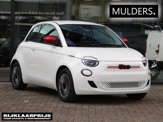 Fiat 500 RED 24 kWh VOORRAAD KORTING