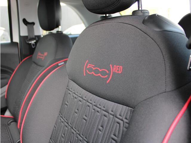 Fiat 500 RED 24 kWh VOORRAAD KORTING