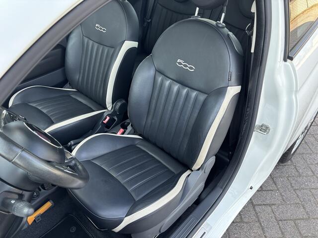 Fiat 500 0.9 TwinAir Turbo Lounge [ panodak,leer,Fm navi,airco,lmv ]