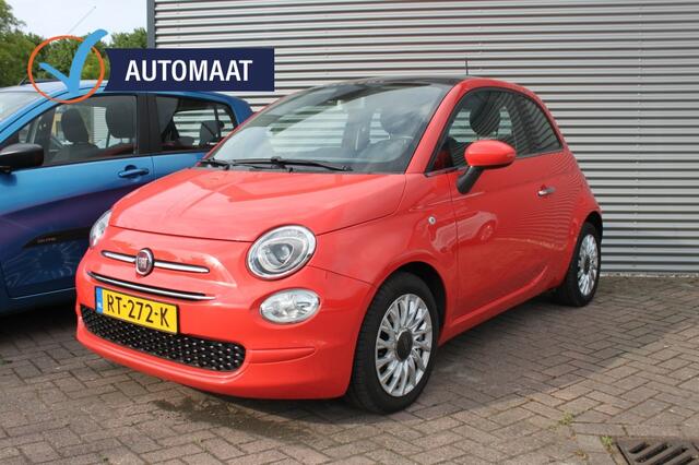 Fiat 500 0.9 TwinAir T Lounge, automaat, navigatie.
