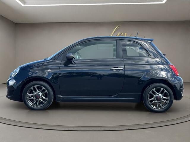Fiat 500 1.2 Sport 2017 ZWART | Leder | Climate Control | Benzine