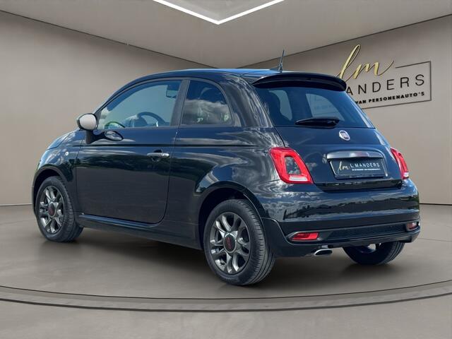 Fiat 500 1.2 Sport 2017 ZWART | Leder | Climate Control | Benzine