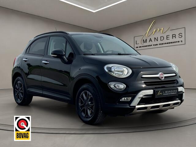 Fiat 500 1.4 Turbo Cross 2017 ZWART | Automaat | Navigatie | Airco