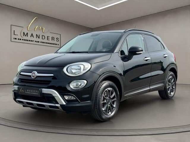 Fiat 500 1.4 Turbo Cross 2017 ZWART | Automaat | Navigatie | Airco