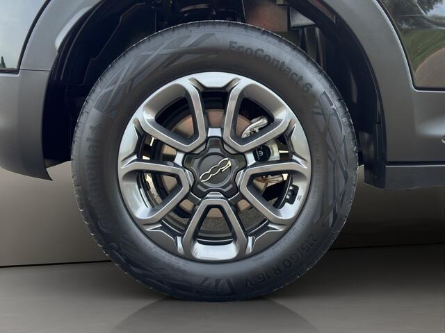 Fiat 500 1.4 Turbo Cross 2017 ZWART | Automaat | Navigatie | Airco