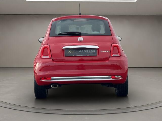 Fiat 500 1.0 Hybrid Dolcevita 2023 ROOD | Panoramadak | Apple CarPlay