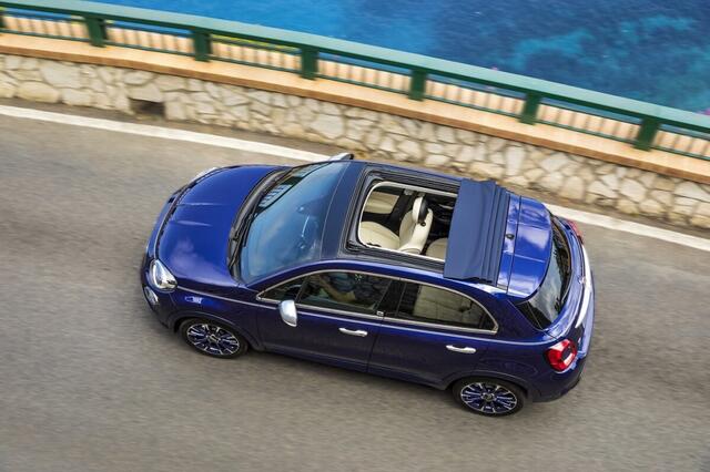 Fiat 500 1.3 Turbo Yacht Club Capri 2021 BLAUW | Cabrio | Leder | Airco