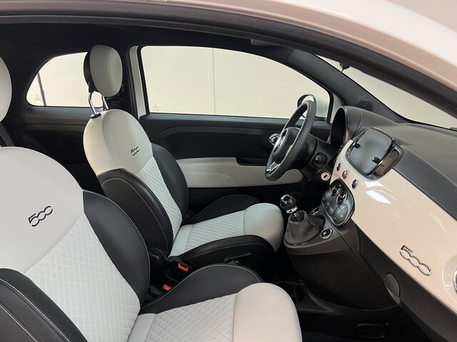 Fiat 500 1.0 Hybrid Dolcevita 70 PK Climate & Cruise Control / PDC / Carplay / Navi / Half leder / Panoramadak