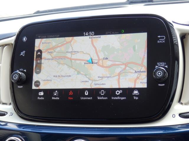 Fiat 500 1.2 Lounge | Navigatie | Apple Carpl. Andr. Auto | Cruise ctr