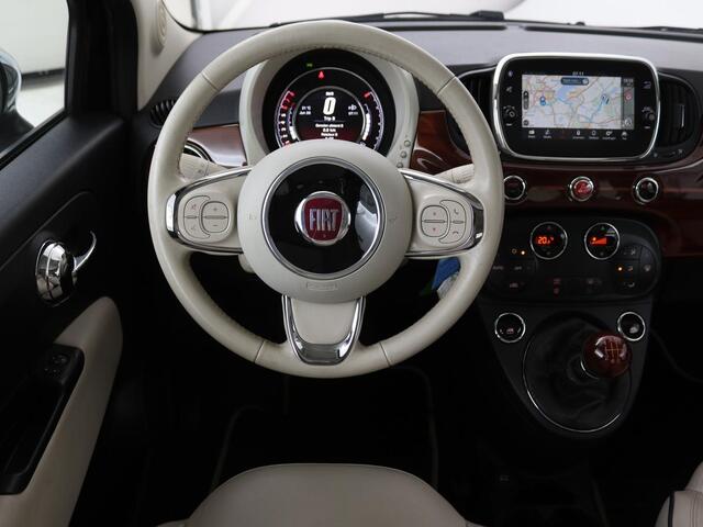 Fiat 500 0.9 TwinAir Turbo Riva | Panoramadak | Leder | Climate control | Navigatie | Cruise control | Parkeerhulp | NR. 002/100