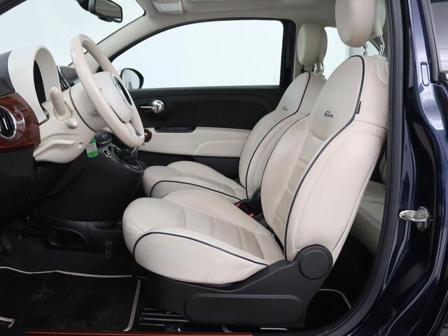 Fiat 500 0.9 TwinAir Turbo Riva | Panoramadak | Leder | Climate control | Navigatie | Cruise control | Parkeerhulp | NR. 002/100