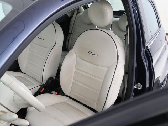 Fiat 500 0.9 TwinAir Turbo Riva | Panoramadak | Leder | Climate control | Navigatie | Cruise control | Parkeerhulp | NR. 002/100