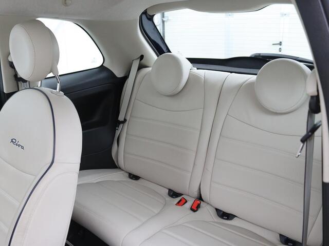 Fiat 500 0.9 TwinAir Turbo Riva | Panoramadak | Leder | Climate control | Navigatie | Cruise control | Parkeerhulp | NR. 002/100