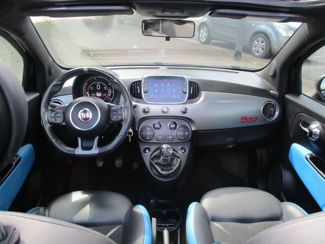 Fiat 500 1.2 Lounge CABRIOLET / AIRCO / LEER / NAVI / P.D.C / NW-STAAT / 63dkm