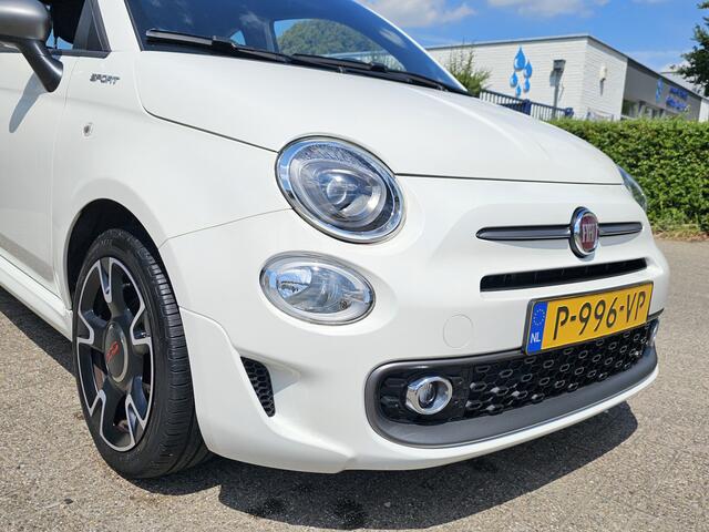 Fiat 500 1.0 Hybrid Sport! i1 Eig! CarPlay! Schuif/Pano Dak! Zondag OPEN!