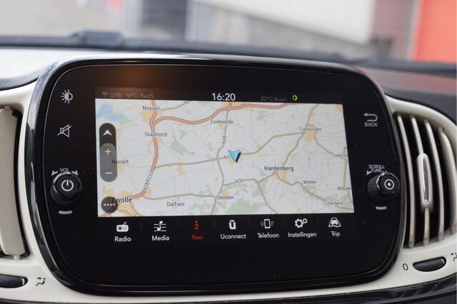 Fiat 500 1.2 Lounge Facelift, Navi, DAB, Bluetooth, Elek. ramen,