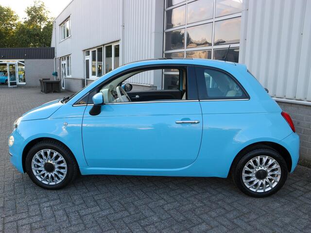 Fiat 500 1.2 Lounge Navigatie babyblauw