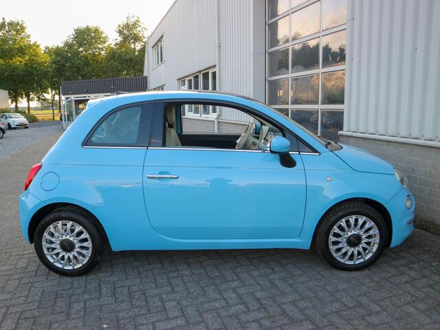 Fiat 500 1.2 Lounge Navigatie babyblauw