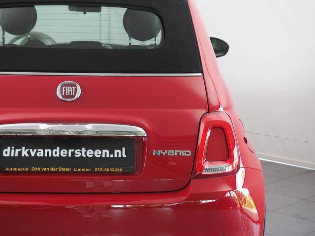 Fiat 500 1.0 Hybrid Dolcevita Cabrio | Apple CarPlay/ Android Auto | Parkeersensoren Achter | Climate Control | DAB |