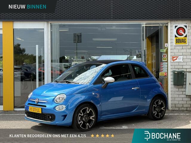 Fiat 500 1.0 Hybrid Rockstar | NAP | Navigatie | Panorama dak | Leer | DAB | Cruise Control | Lichtmetaal | Parkeersensoren | Airco |