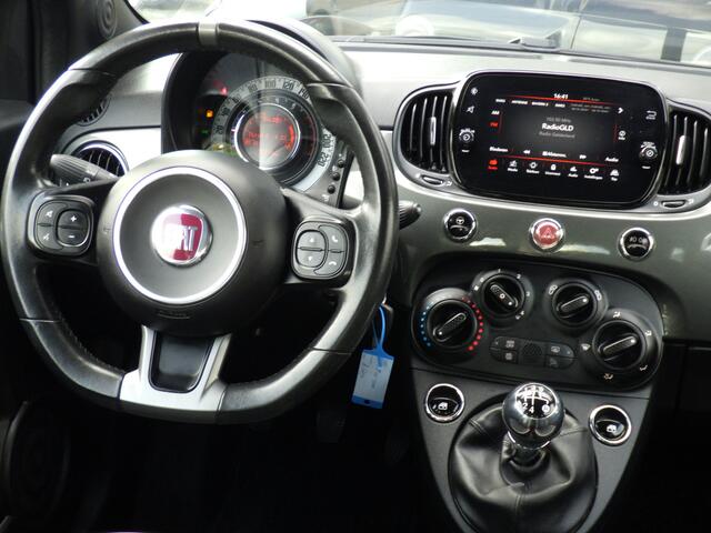 Fiat 500 1.2 Sport, Cruise Control, Airco, PDC, Facelift!