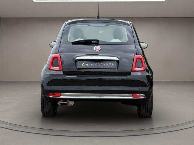 Fiat 500 1.2 Lounge 2018 ZWART | Panoramadak | Apple CarPlay | Airco
