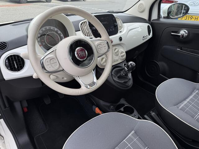 Fiat 500 1.0 Hybrid Lounge | Panoramadak | Cruise Control | Navigatie via Apple CarPlay