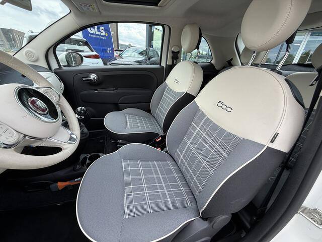 Fiat 500 1.0 Hybrid Lounge | Panoramadak | Cruise Control | Navigatie via Apple CarPlay