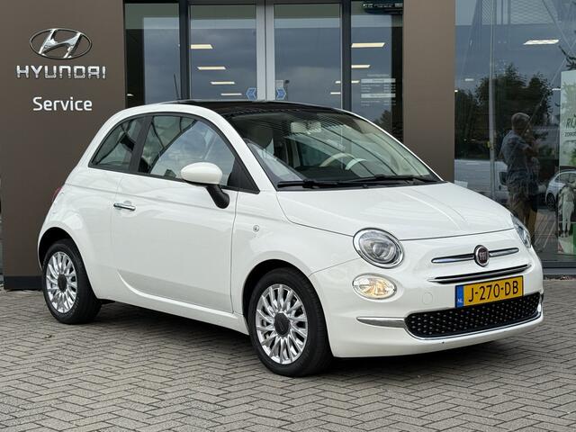 Fiat 500 1.0 Hybrid Lounge | Panoramadak | Cruise Control | Navigatie via Apple CarPlay