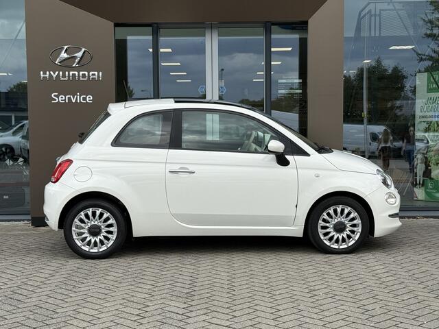 Fiat 500 1.0 Hybrid Lounge | Panoramadak | Cruise Control | Navigatie via Apple CarPlay