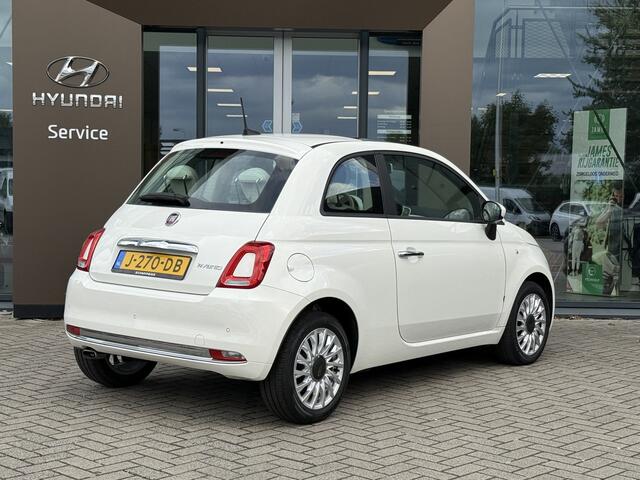 Fiat 500 1.0 Hybrid Lounge | Panoramadak | Cruise Control | Navigatie via Apple CarPlay