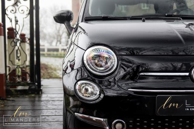 Fiat 500 1.2 Lounge 2016 ZWART | Automaat | Panoramadak | Climate Control